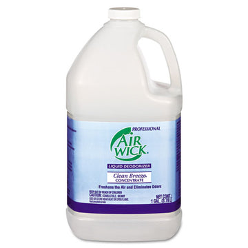 Professional Air Wick® Liquid Deodorizer, Clean Breeze, 1 Gal Bottle, Concentrate freeshipping - TVN Wholesale